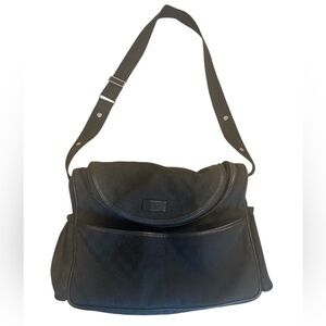 Gucci GG Canvas Diaper Bag Black